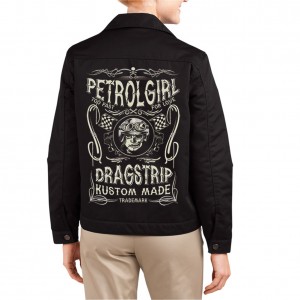 Dragstrip Clothing Womens Petrol Girl driver jacket